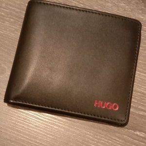 Hugo Boss Men's Black Leather Wallet